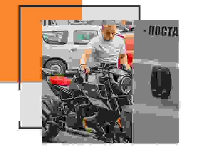 Перевозка мотоцикла по России - Услуги Перевозка-Нрл